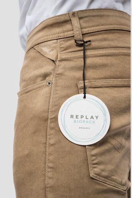 REPLAY - Tapered Fit Rbj 901 573 Bio Bermuda Shorts