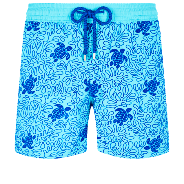 VILEBREQUIN - Men Swimwear Turtles Splash Flocked