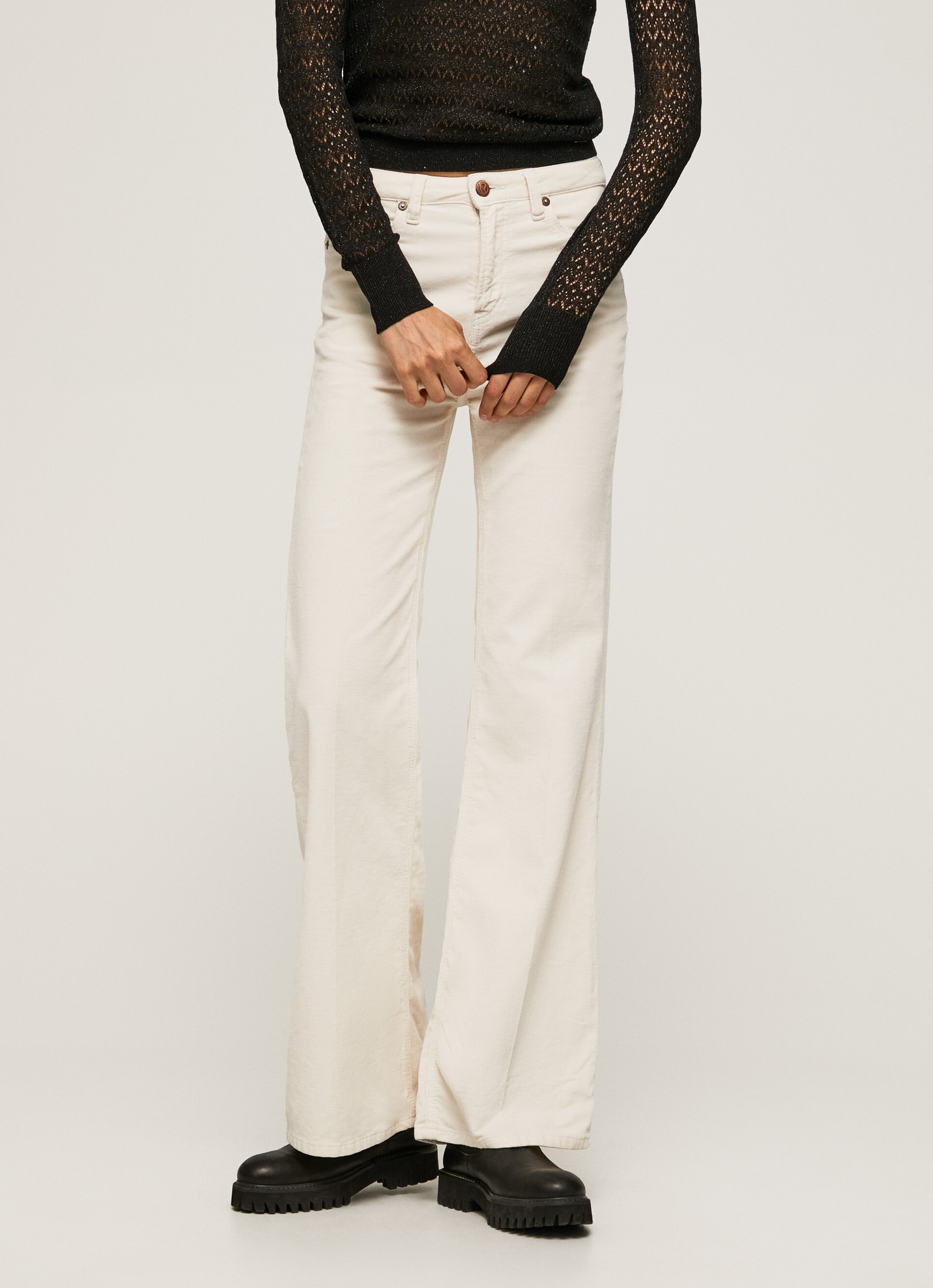 Willa Corduroy Flared Trousers