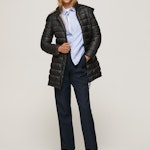 Agnes Quilted Long Coat