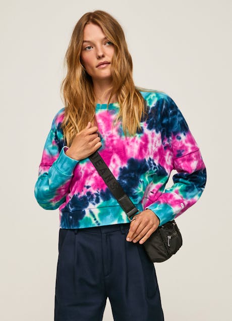 PEPE JEANS - Mery Tie- Dye Print Sweatshirt