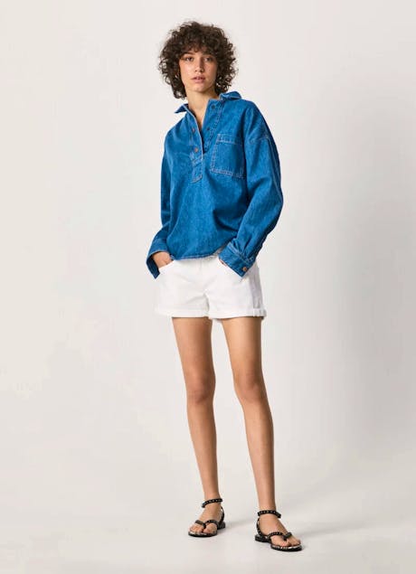 PEPE JEANS - Denim Siouxie Shorts