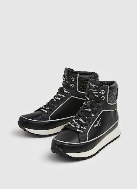 PEPE JEANS - Dean Combined Sneakers