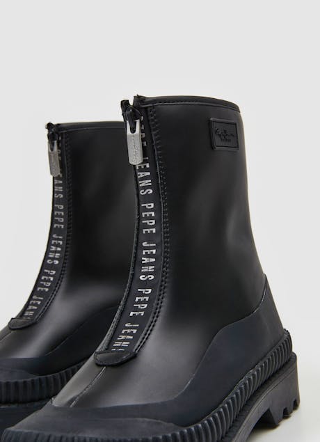 PEPE JEANS - Gum Combined Ankle Boots