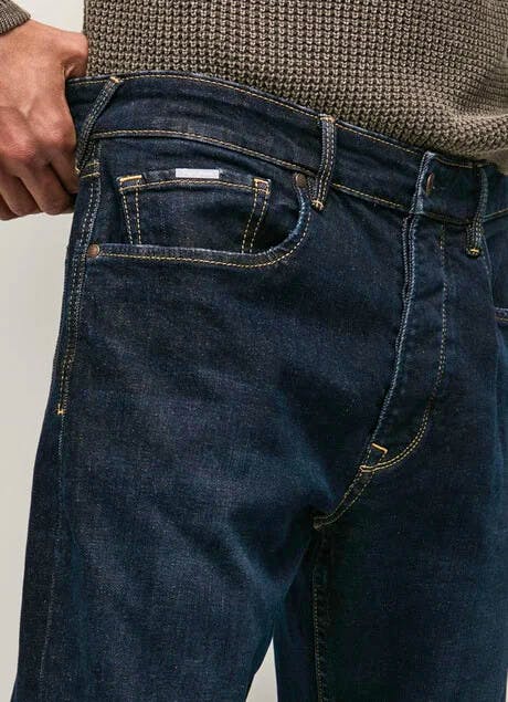 PEPE JEANS - Callen Crop Relxed Fit Regular Waist Jeans