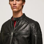 Jayson Leather Biker Jacket