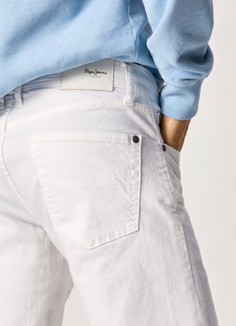 PEPE JEANS - Cane Cane Short Slim Fit Low Waist Jeans