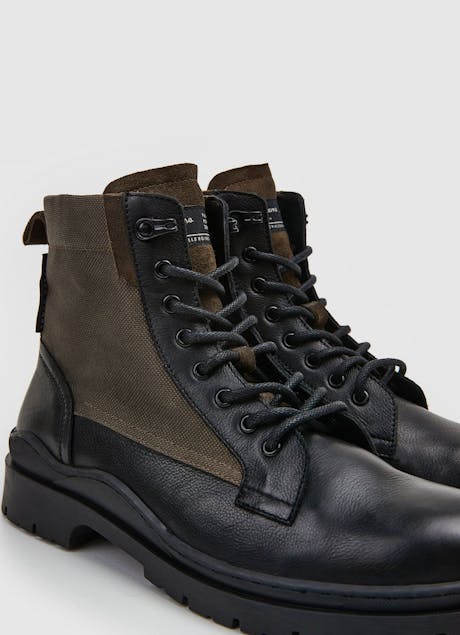 PEPE JEANS - Brad Lace - Up Ankle Boots