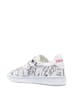 DSQUARED2 - Handwriting Print Leather Sneakers