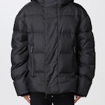 Over Down Jacket With Logo