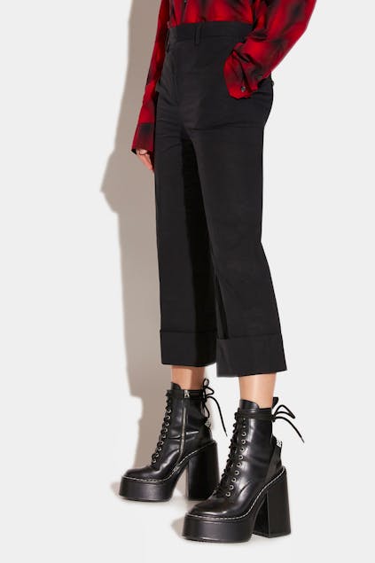 DSQUARED2 - Cuffed Bell Bottom Trousers