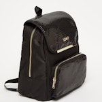 Nylon backpack with sequins