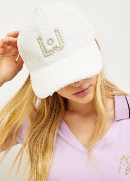 LIU JO - Baseball cap in teddy with logo