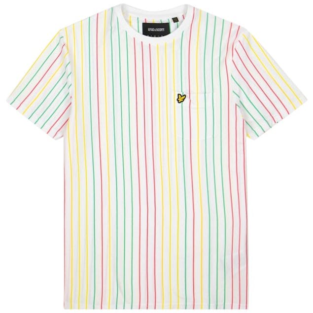 LYLE AND SCOTT - Vintage Multi Stripe T-Shirt