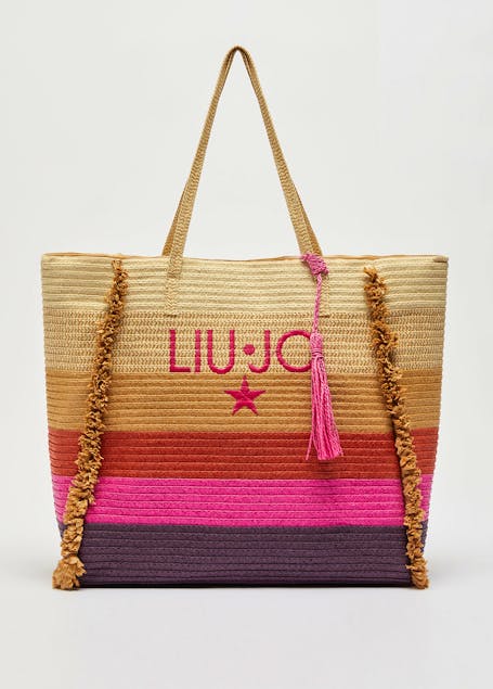 LIU JO - Beach Bag With Fringes