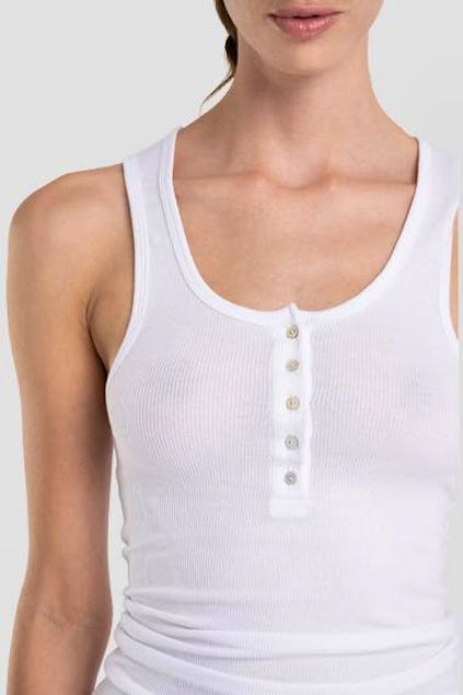 REPLAY - Organic Cotton Ribbed Vest