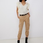 Cargo Trousers With Belt