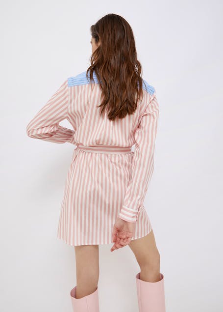 LIU JO - Short Shirt Dress With Belt