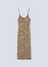 LIU JO - Long jacquard knit dress