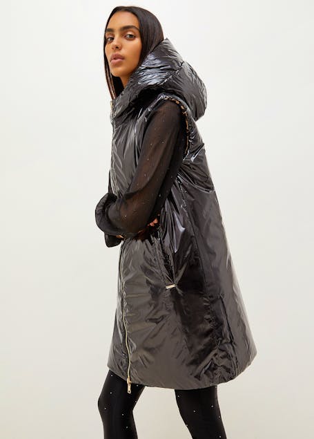LIU JO - Reversible padded waistcoat