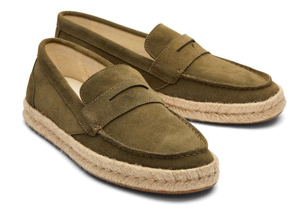 TOMS - Stanford Rope Espadrille Suede
