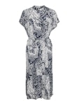 Ebba Anna Ss Calf Shirt Dress