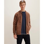 Hoodie with a print on the chest