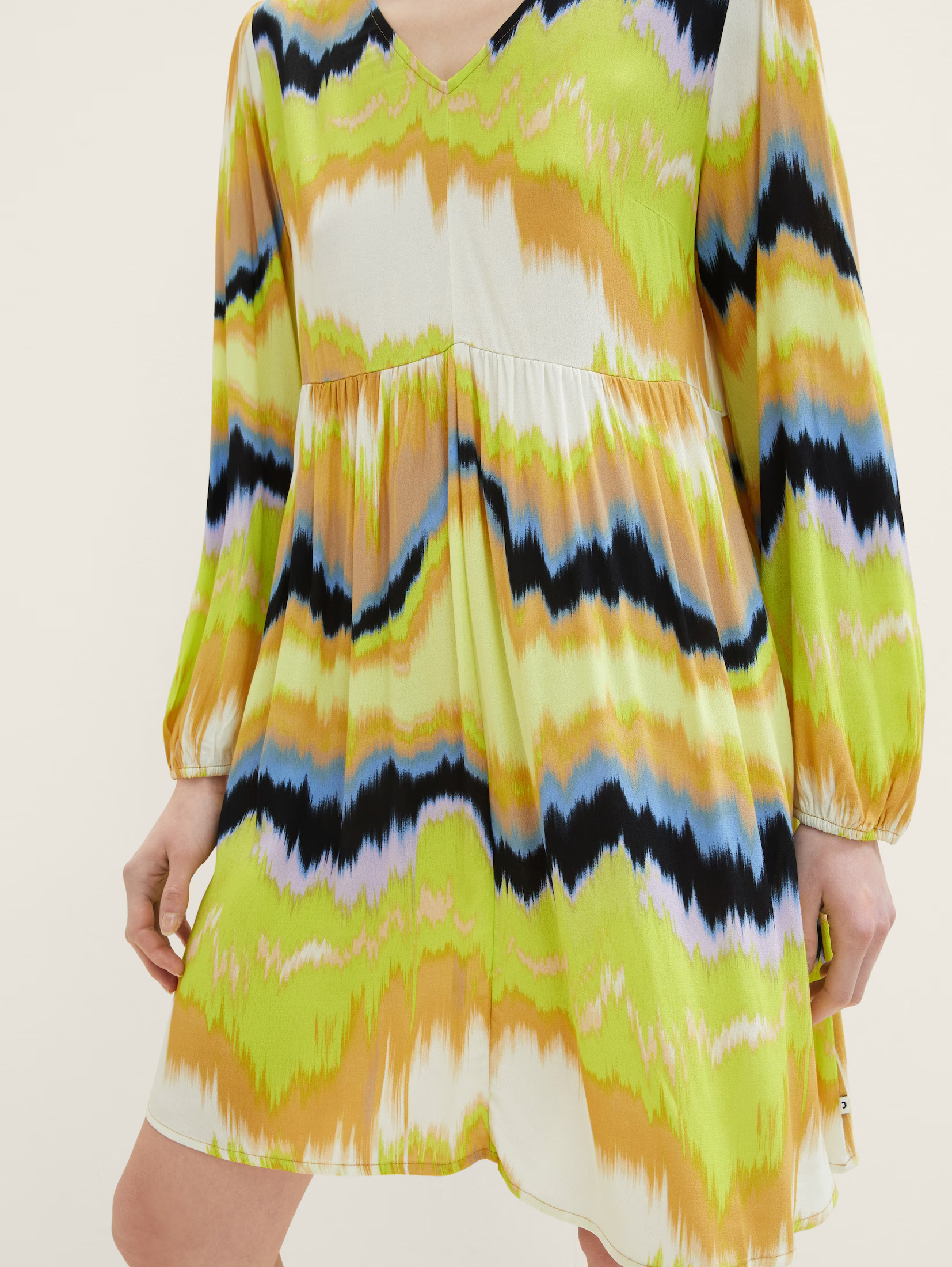 TOM TAILOR - Dress With Balloon Sleeves