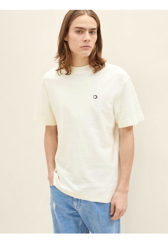 Relaxed Structured T-Shirt