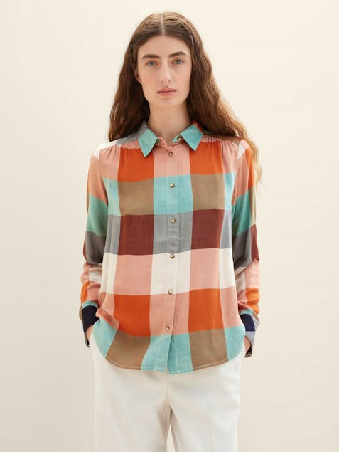 TOM TAILOR - Checked Blouse