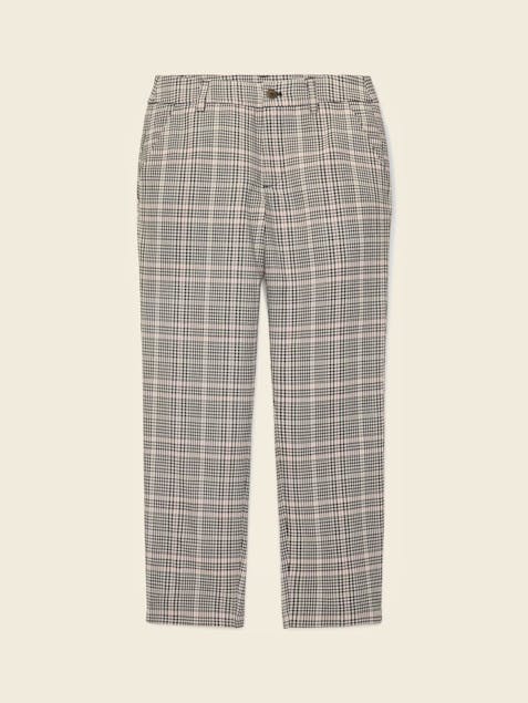 TOM TAILOR - Trousers With a Check Pattern