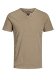 Split Neck T-Shirt
