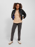 Breezy Faux Leather Short Jkt