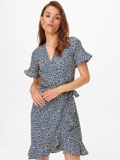 ONLY - Olivia S/S Wrap Dress Wvn Noos