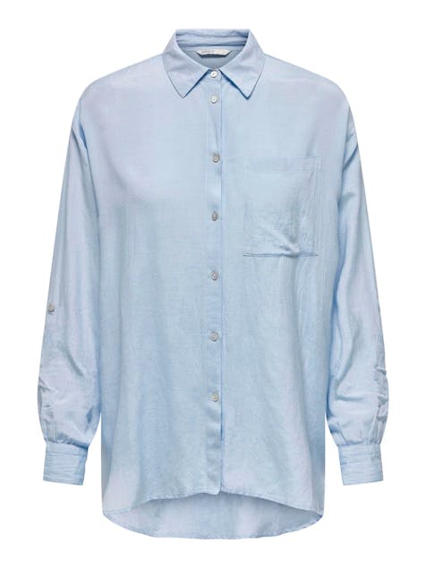 ONLY - Onwillow Linen L/s Loose Shirt Ptm