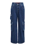 Jasi Wide Cargo Red Dnm Cro
