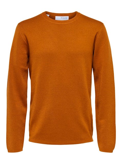 SELECTED - Martin Ls Knit Crew Neck
