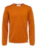 SELECTED - Martin Ls Knit Crew Neck