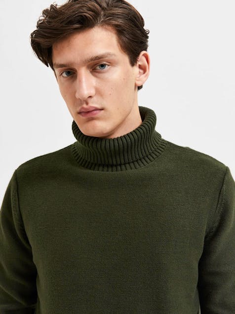 SELECTED - Axel Ls Knit Roll Neck