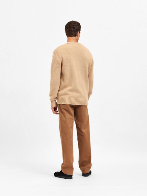SELECTED - Slhsolo Ls Knit Crew Neck W