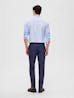 SELECTED - Oasis Linen Navy Chk Trs B Noos