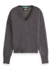 SCOTCH & SODA - Relaxed fit V-neck sweater