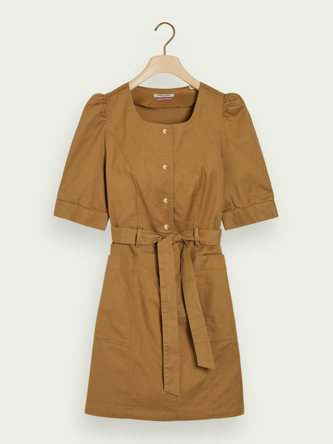 knee length dresses for ladies Quilted Pleated Mini Dress  Scotch & Soda