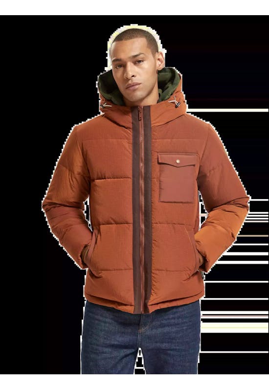 Water-Repellent Padded Parka