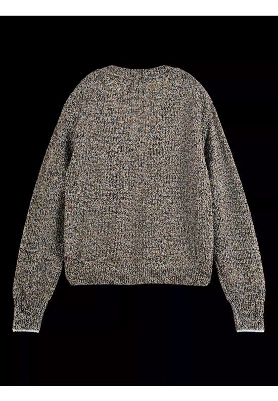 V-Neck Melange Sweater