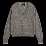 V-Neck Melange Sweater