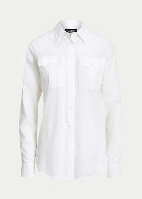 LAUREN RALPH LAUREN - Cotton Voile Shirt