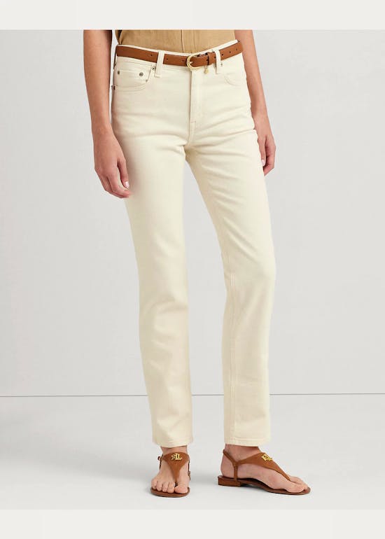 High-Rise Straight Ankle Jean