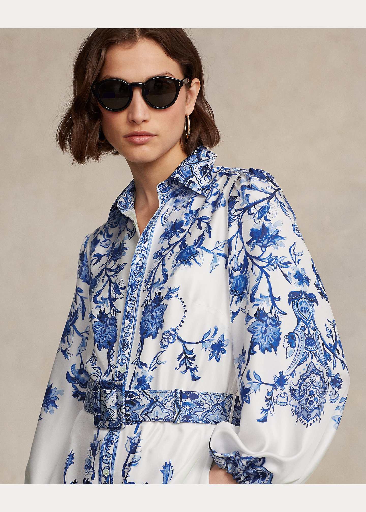 ralph lauren paisley mulberry silk dress Polo Ralph Lauren Paisley Mulberry Silk Dress in Blue