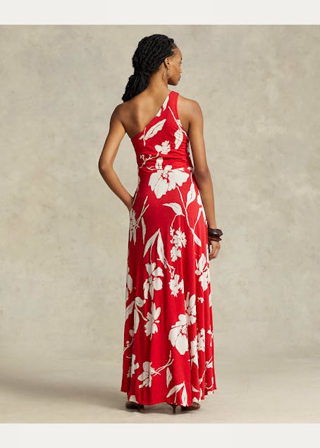 POLO RALPH LAUREN - Floral One-Shoulder Cocktail Dress
